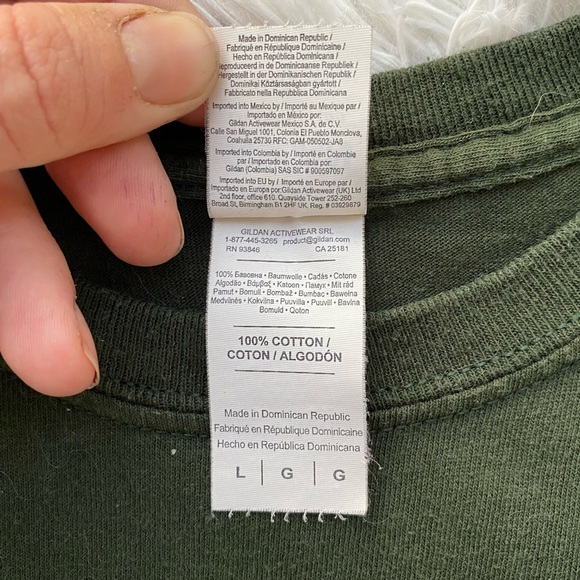 GILDAN • Michigan State Short Sleeve Tee Shirt size Large - Picture 3 of 15